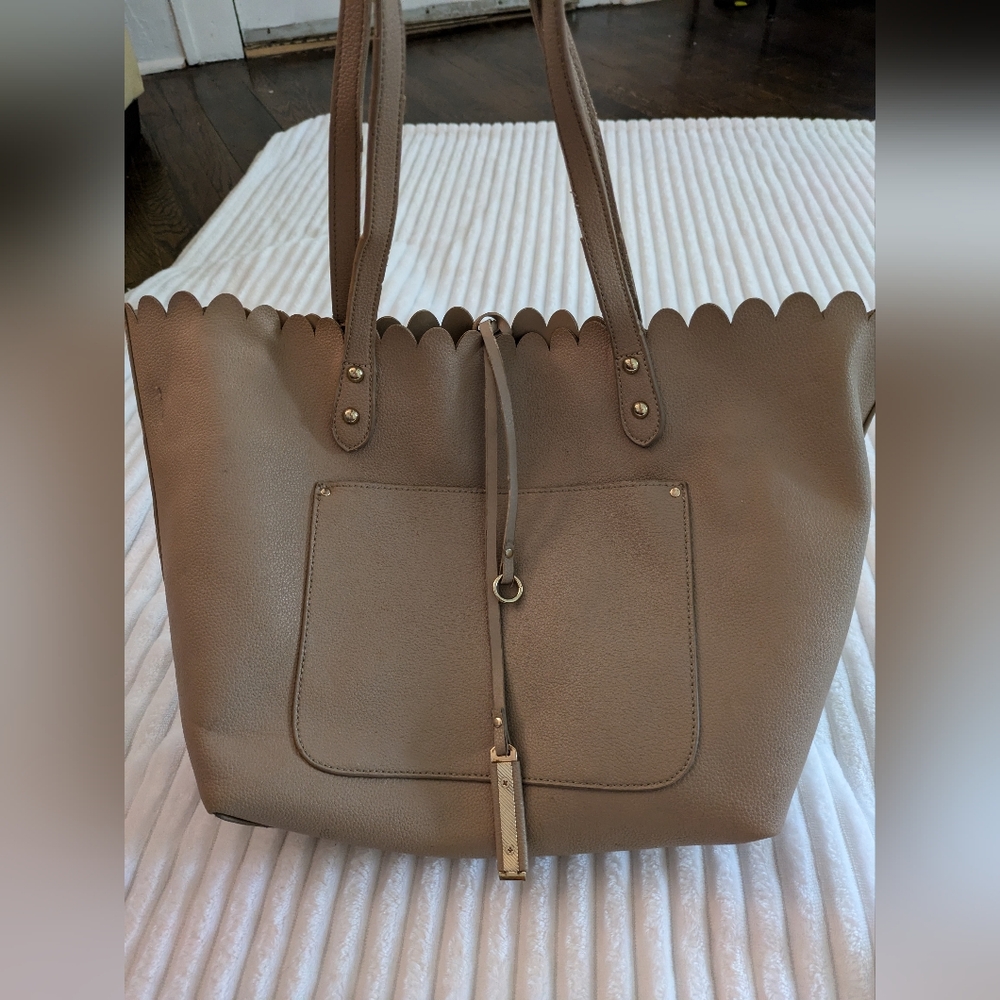 Beige Moda Luxe tote